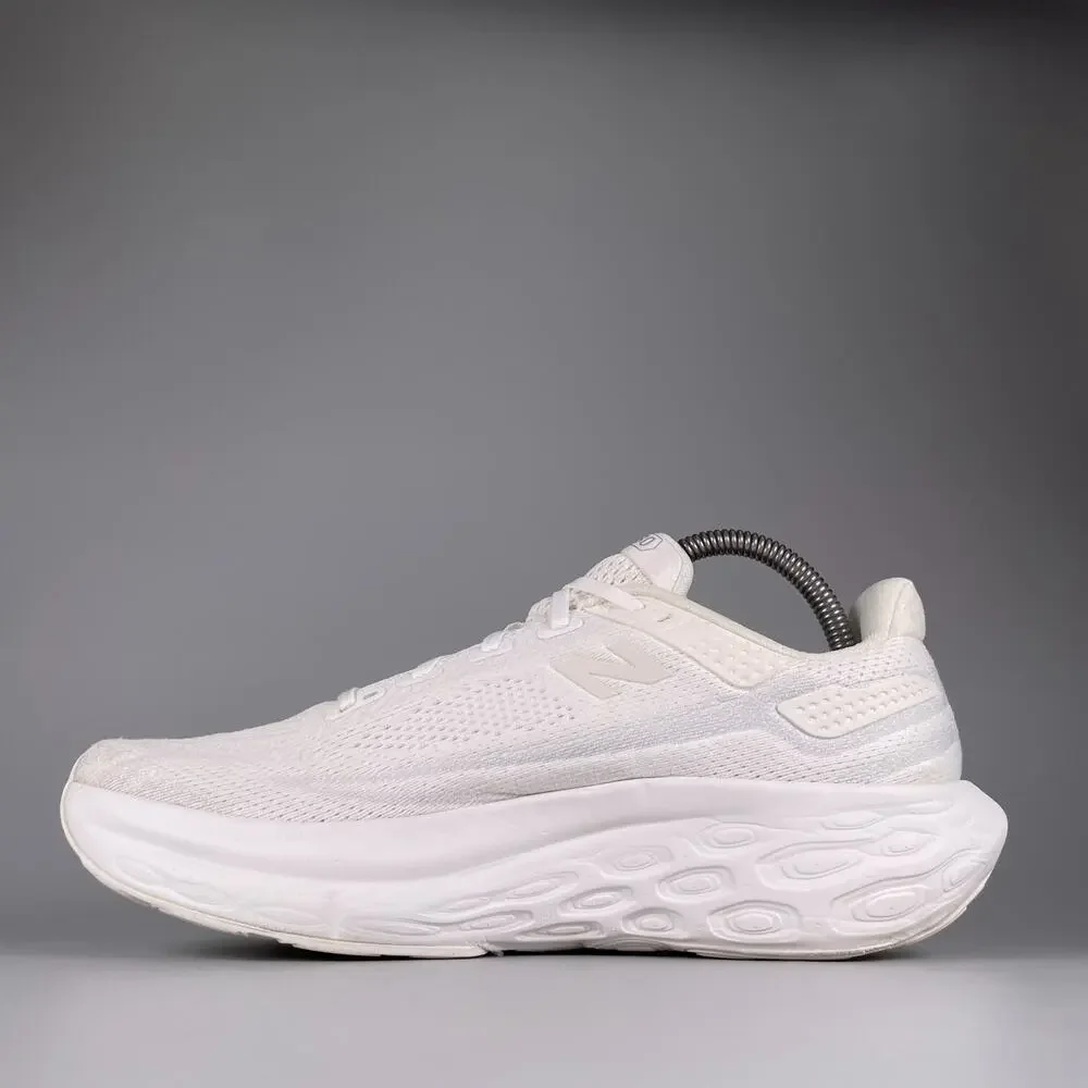 New Balance Fresh Foam x 1080v13 Womens 10 White/Silver Metallic Running Sneaker